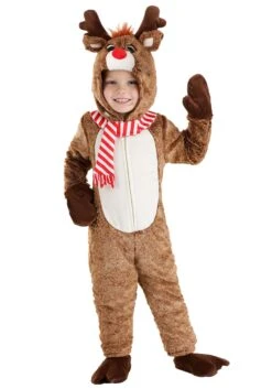 Plush Reindeer Costume For Toddlers