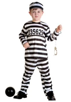 Prisoner Costume For Toddlers -Halloween Costumes Shop toddler prisoner costume update2 alt2