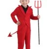 Toddler Devil Suit Red Costume