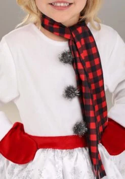 Snowgirl Toddler Costume -Halloween Costumes Shop toddler snowgirl costume alt 2