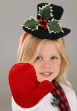 Snowgirl Toddler Costume -Halloween Costumes Shop toddler snowgirl costume alt 3