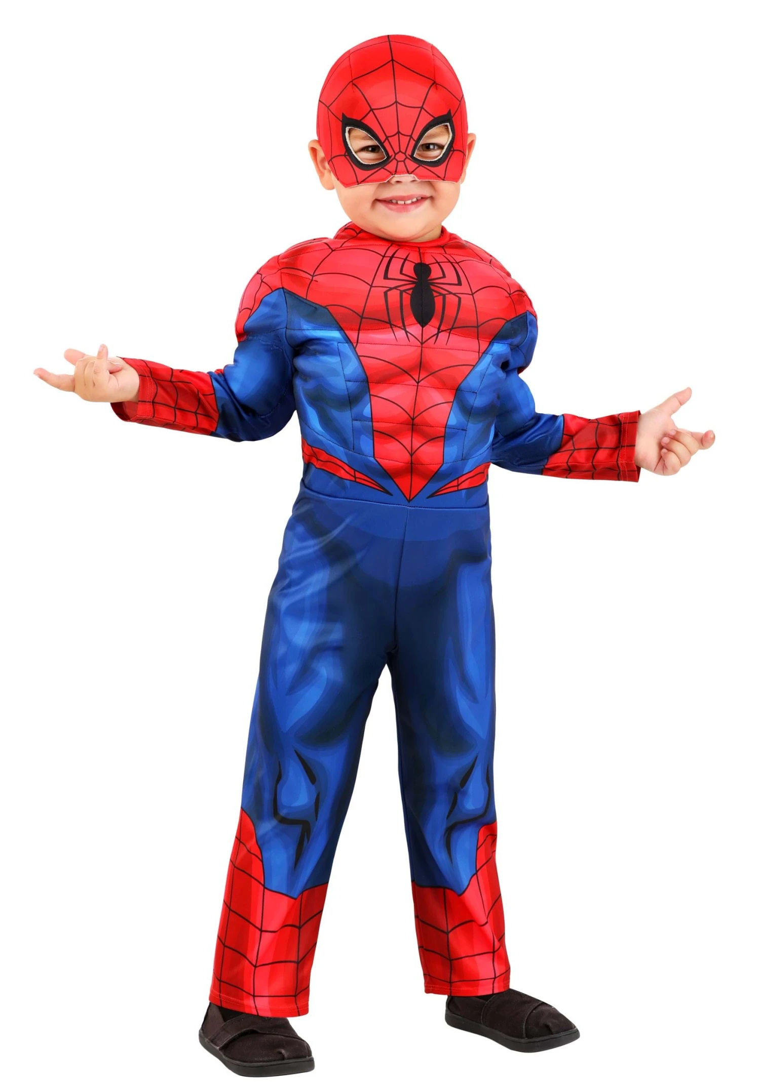 JAZWARES Marvel Spider-Man Toddler Costume For Boys 5 JAZWARES Marvel Spider-Man Toddler Costume For Boys - Image 5