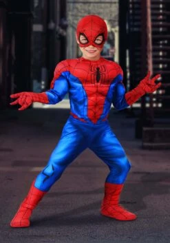 JAZWARES Marvel Spider-Man Toddler Costume For Boys