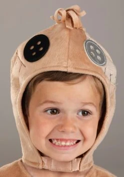 Spooky Voodoo Doll Costume For Toddlers 7 Spooky Voodoo Doll Costume For Toddlers -Halloween Costumes Shop toddler spooky voodoo doll costume alt 2