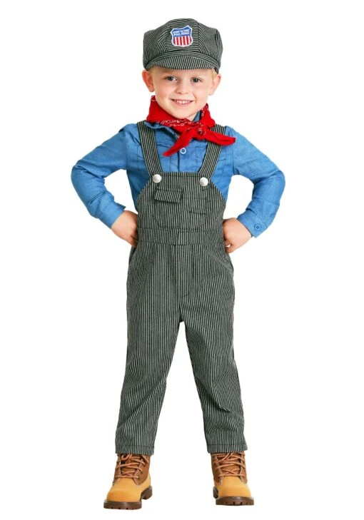 Classic Toddler Train Engineer Costume
