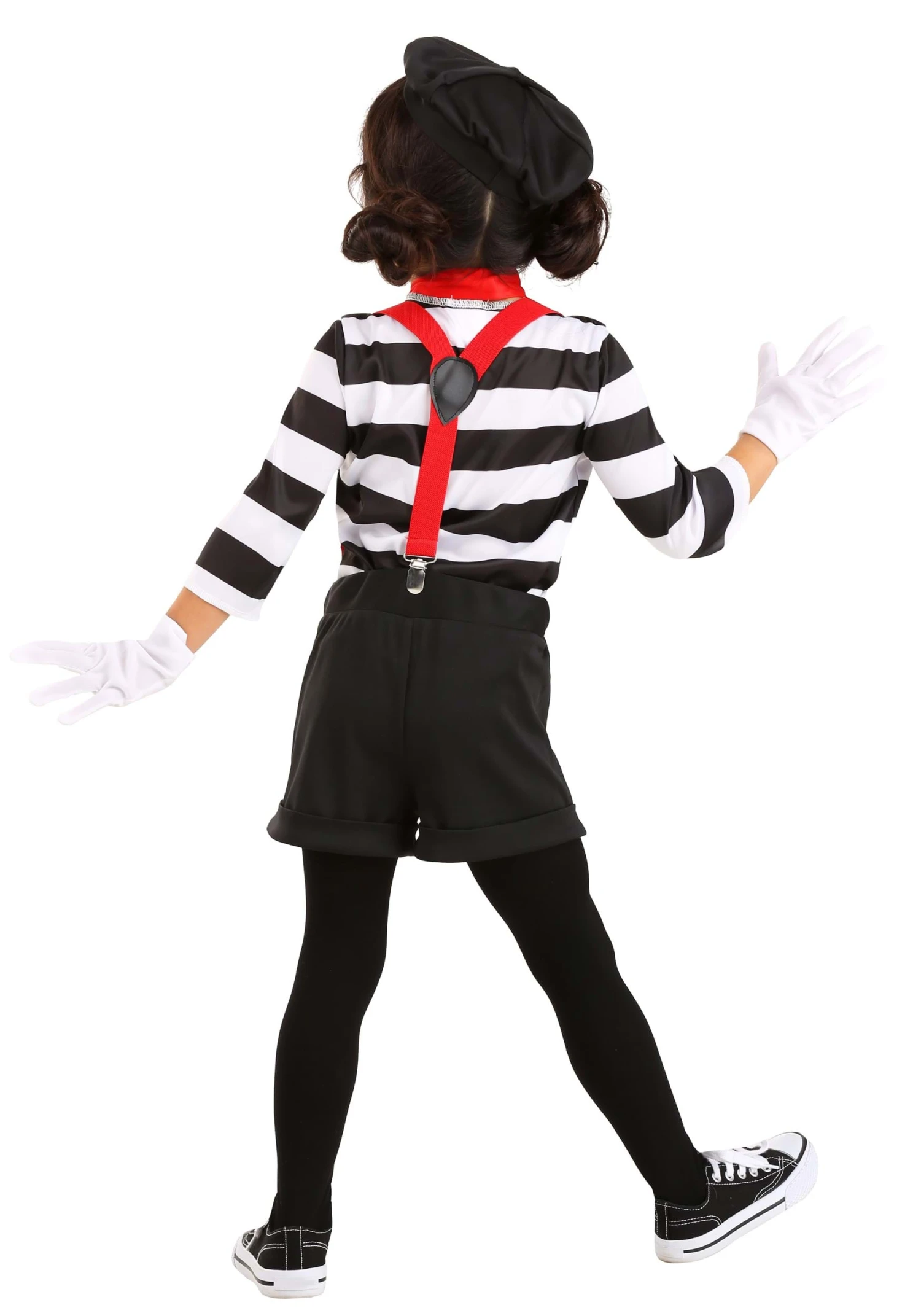 Classic Mime Toddler Costume 2 Classic Mime Toddler Costume - Image 2