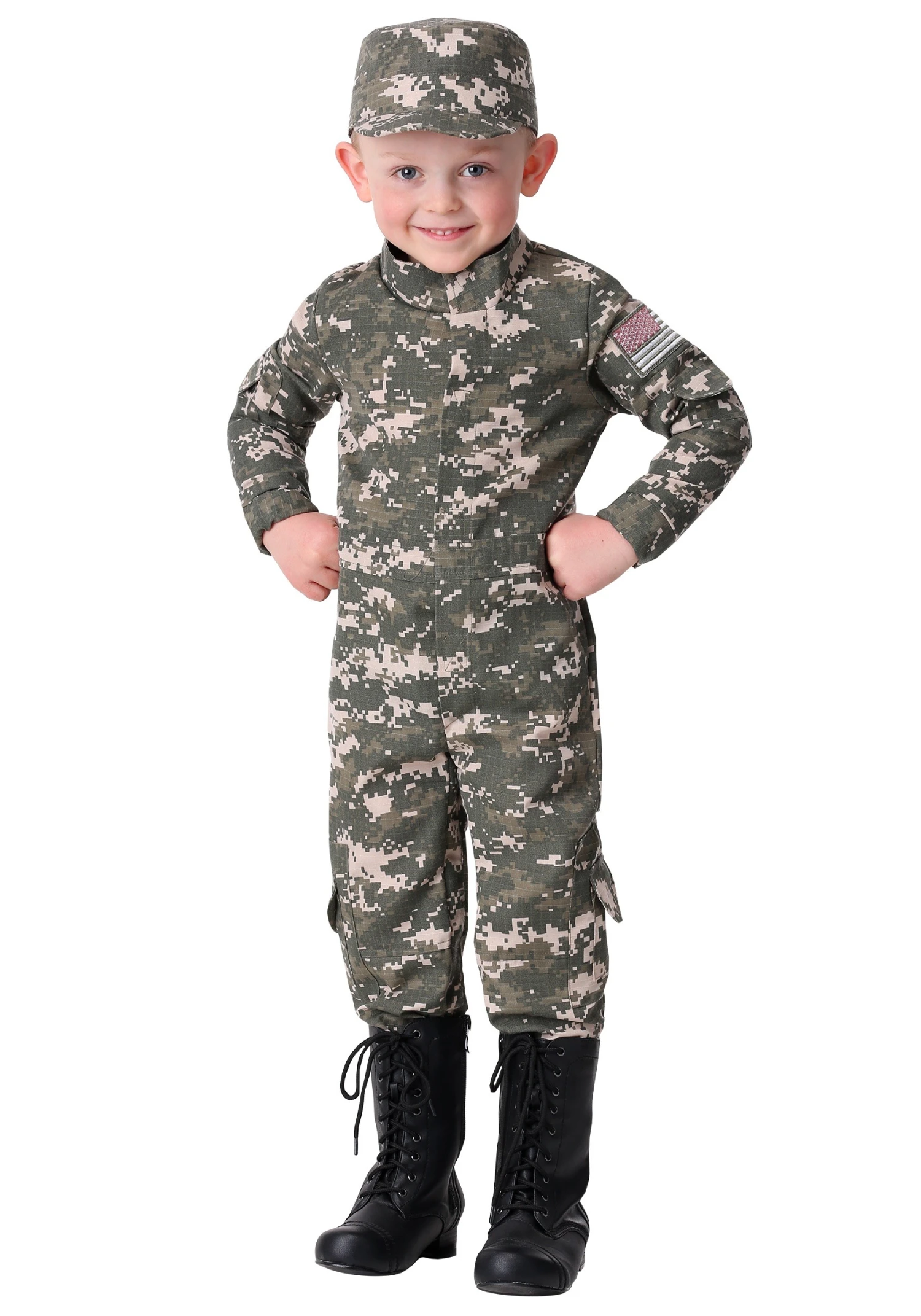 Toddler's Modern Combat Uniform Costume 1 Toddler's Modern Combat Uniform Costume