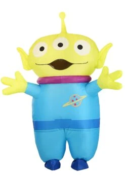 Disguise Disney Toy Story Alien Inflatable Adult Costume For Adults -Halloween Costumes Shop toy story adult alien inflatable costume alt 11