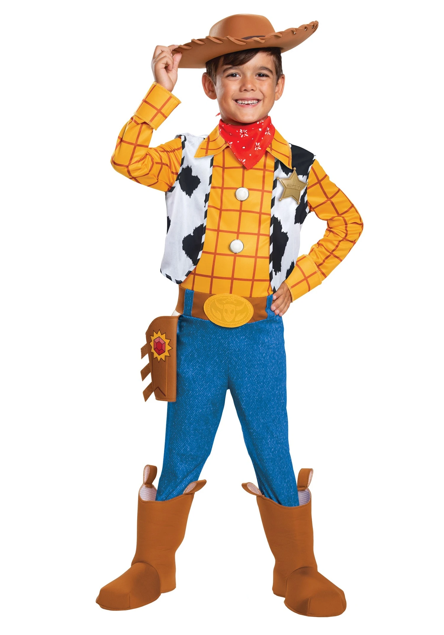 Disguise Deluxe Toy Story Toddler Woody Costume 1 Disguise Deluxe Toy Story Toddler Woody Costume