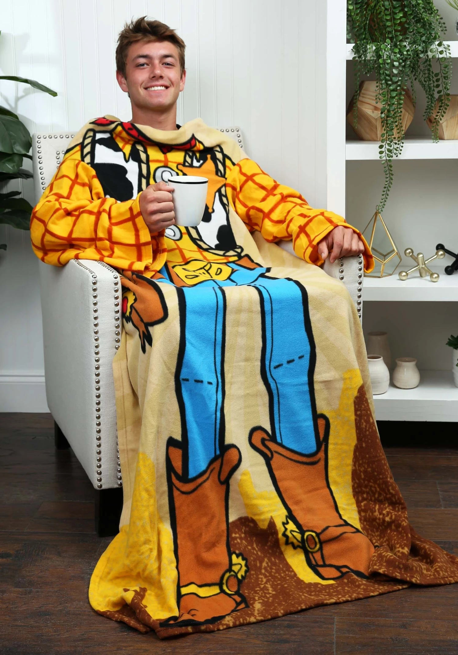 Adult Toy Story Woody Comfy Throw 1 Adult Toy Story Woody Comfy Throw