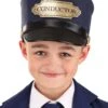 Train Conductor Costume Hat For Kids