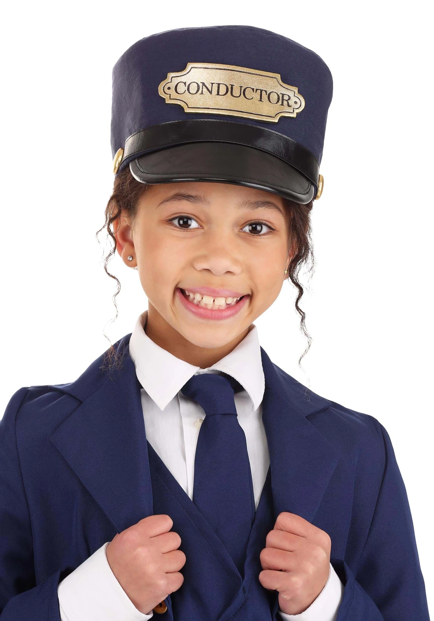 Train Conductor Costume Hat For Kids 2 Train Conductor Costume Hat For Kids - Image 2