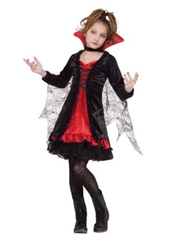 Fun World Vampire Web Costume For Girls