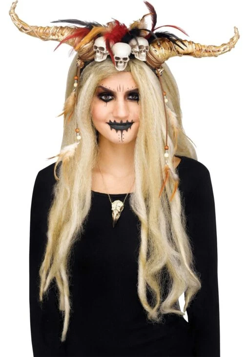 Fun World Headpiece For A Voodoo Queen