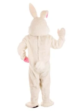 Adult Easter Bunny Mascot Costume -Halloween Costumes Shop white easter bunny mascot costume alt 2
