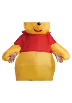 Winnie The Pooh Inflatable Costume For Adults -Halloween Costumes Shop winnie the pooh adult inflatable costume alt 2