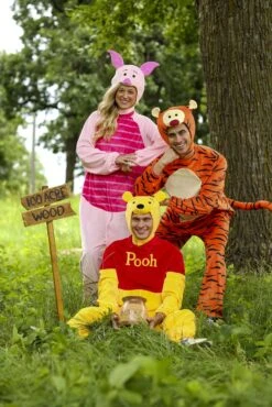 Adult Winnie The Pooh Deluxe Costume -Halloween Costumes Shop winnie the pooh deluxe adult costume alt 5