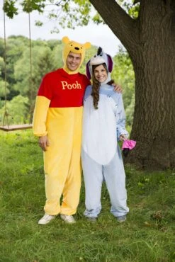 Adult Winnie The Pooh Deluxe Plus Size Costume -Halloween Costumes Shop winnie the pooh deluxe adult plus costume alt 5
