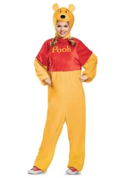 Adult Winnie The Pooh Deluxe Plus Size Costume -Halloween Costumes Shop winnie the pooh deluxe adult plus costume alt 8