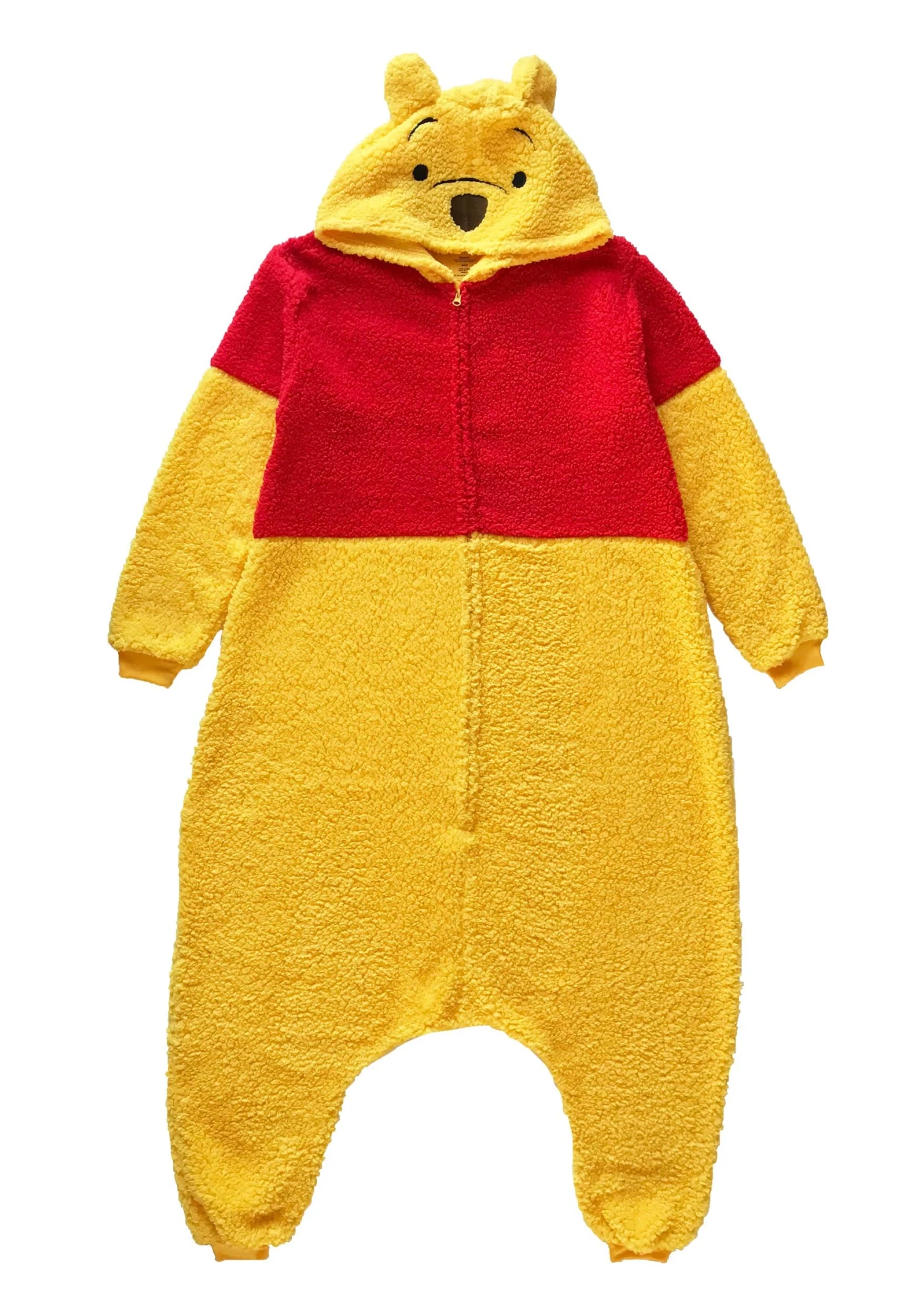 Winnie The Pooh Sherpa Onesie For Adults 4 Winnie The Pooh Sherpa Onesie For Adults - Image 4