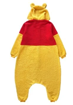 Winnie The Pooh Sherpa Onesie For Adults 9 Winnie The Pooh Sherpa Onesie For Adults -Halloween Costumes Shop winnie the pooh sherpa kigurumi alt 3