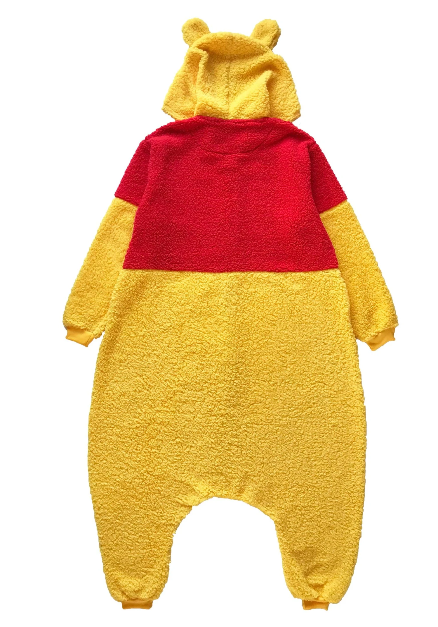 Winnie The Pooh Sherpa Onesie For Adults 5 Winnie The Pooh Sherpa Onesie For Adults - Image 5