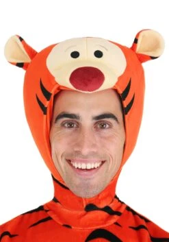 Deluxe Winnie The Pooh Tigger Costume For Adults -Halloween Costumes Shop winnie the pooh tigger deluxe adult costume 1