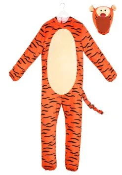 Deluxe Winnie The Pooh Tigger Costume For Adults -Halloween Costumes Shop winnie the pooh tigger deluxe adult costume 6