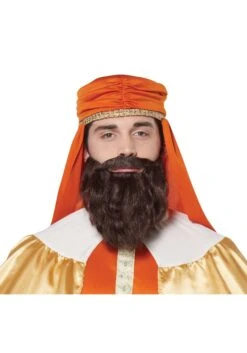 Wise Man Brown Wig And Beard For Men