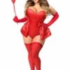 5 PC Devilicious Corset Costume For Women