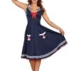 Dreamgirl Women's All Aboard Costume Dress