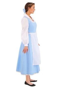 Belle Blue Dress Costume For Women From Disney's Beauty And The Beast 16 Belle Blue Dress Costume For Women From Disney's Beauty And The Beast -Halloween Costumes Shop womens beauty and the beast belle blue dress alt 10