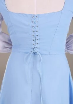 Belle Blue Dress Costume For Women From Disney's Beauty And The Beast 18 Belle Blue Dress Costume For Women From Disney's Beauty And The Beast -Halloween Costumes Shop womens beauty and the beast belle blue dress alt 6