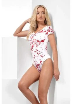 Smiffys Bloody Bodysuit For Women