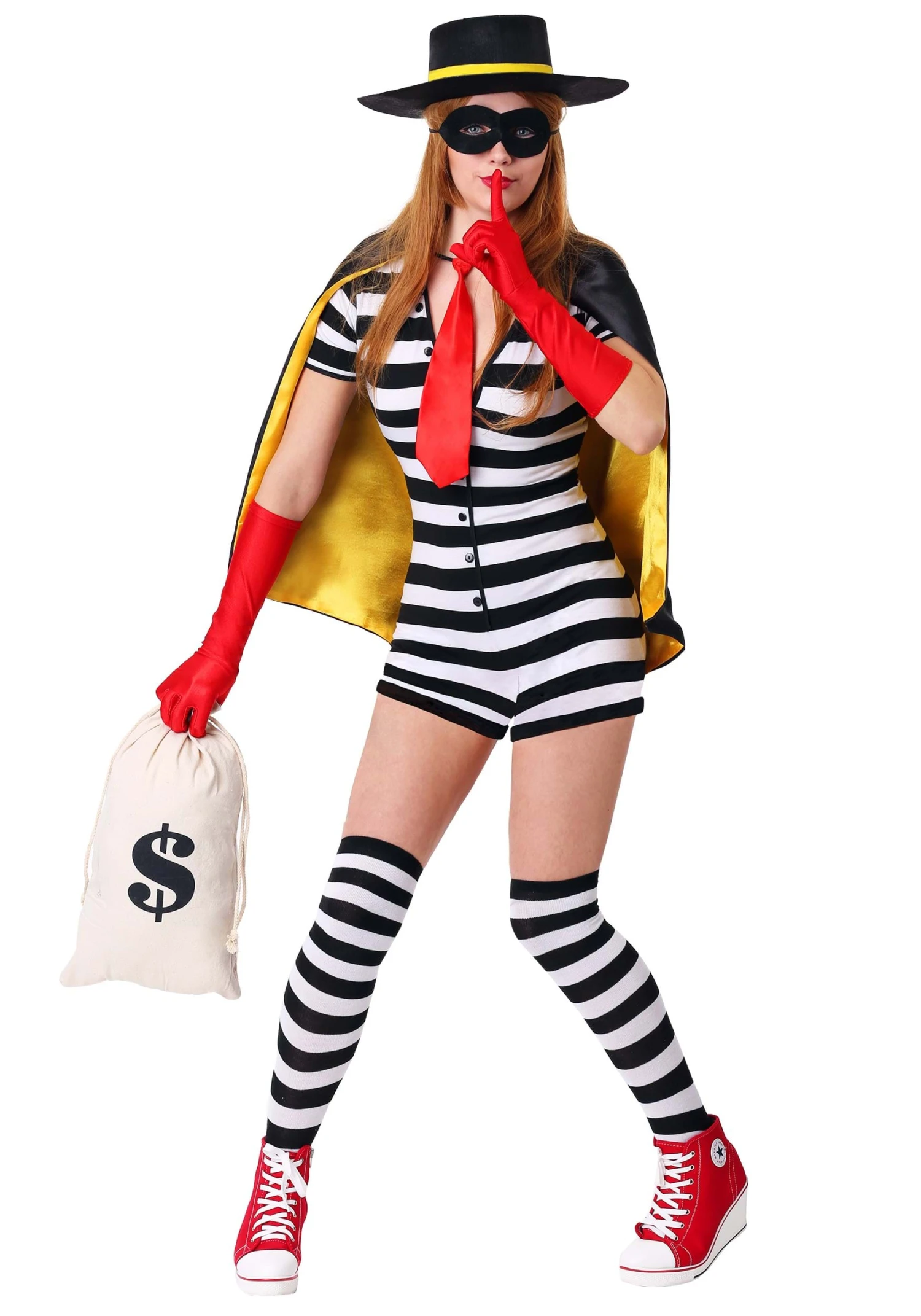Women's Burglar Costume 1 Women's Burglar Costume