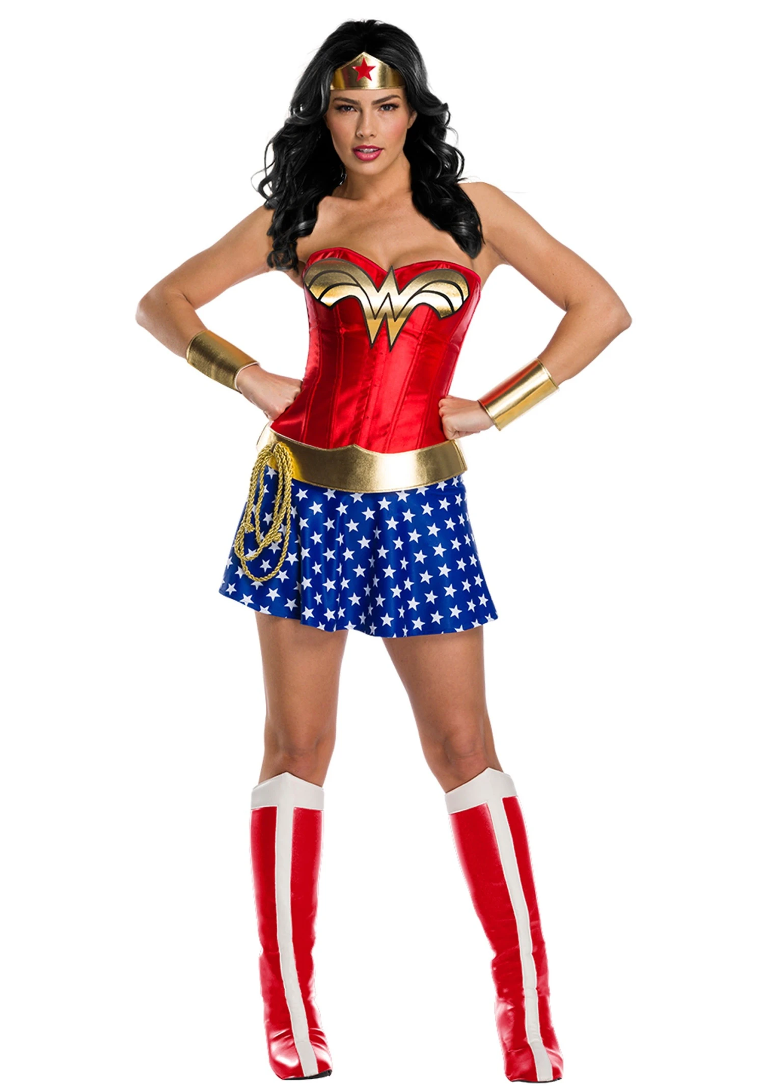 Women's Classic Premium Wonder Woman Costume 1 Women's Classic Premium Wonder Woman Costume
