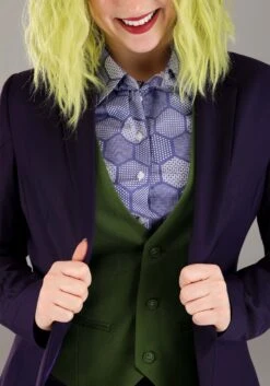 Dark Knight Joker Blazer For Women -Halloween Costumes Shop womens dark knight joker blazer alt 3