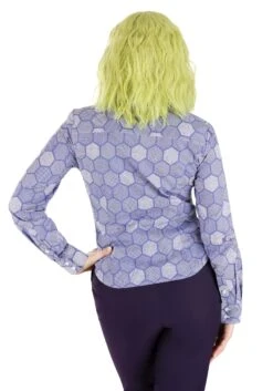 Women's The Dark Knight Joker Shirt -Halloween Costumes Shop womens dark knight joker shirt alt 2