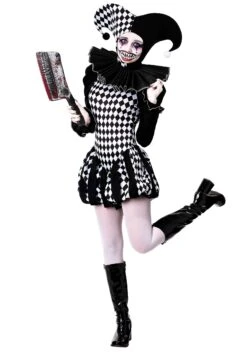 Evil Clown Costume For Women