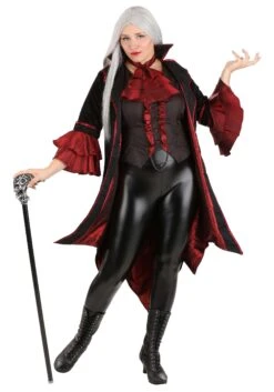 Exquisite Vampire Costume For Women 8 Exquisite Vampire Costume For Women -Halloween Costumes Shop womens exquisite vampire costume alt 2