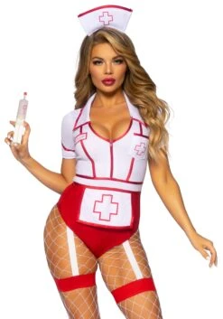 LEG AVENUE Feelgood Sexy Nurse Costume For Women