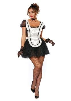 Dreamgirl Femme De Menage Costume For Women -Halloween Costumes Shop womens femme de menage costume alt 4