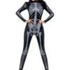 Smiffys Women's X-Ray Skeleton Jumpsuit Costume