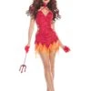Women's Flaming Diva Costume