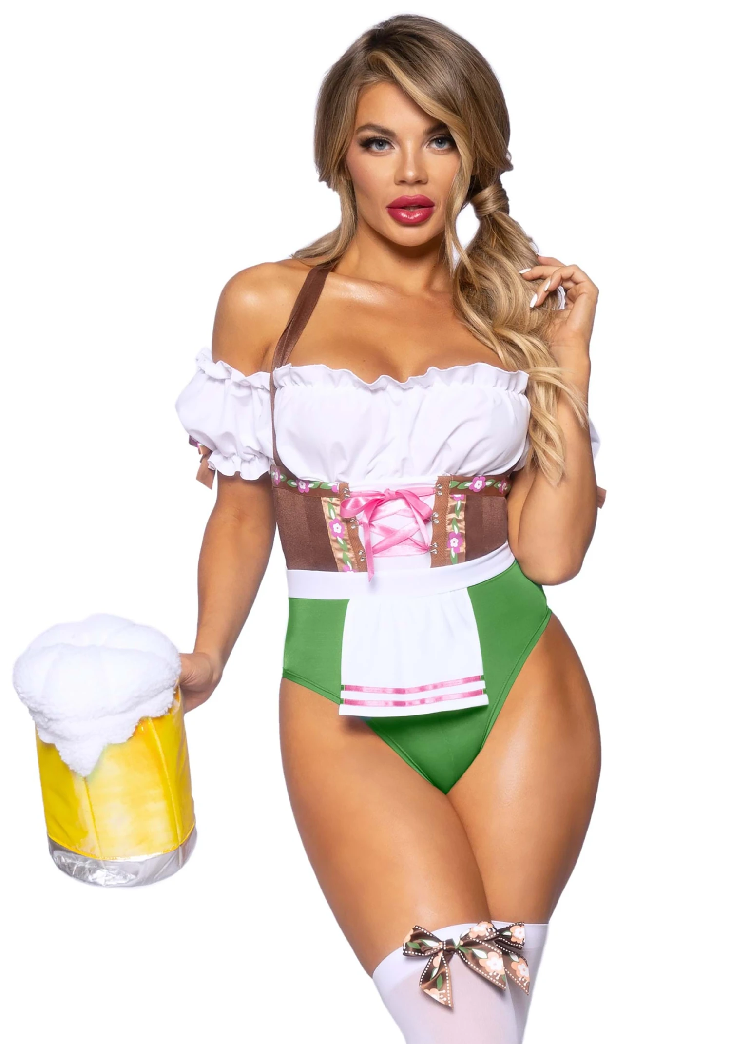LEG AVENUE Flirty Fraulein Costume For Women 1 LEG AVENUE Flirty Fraulein Costume For Women