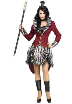 Fun World Women's Freak Show Ringmistress Costume