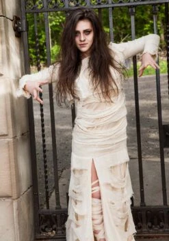 Women's Full Length Mummy Costume 10 Women's Full Length Mummy Costume -Halloween Costumes Shop womens full length mummy alt 4 1