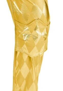 Harley Quinn Women's Gold Overalls Costume -Halloween Costumes Shop womens harley quinn gold overalls costume alt 3