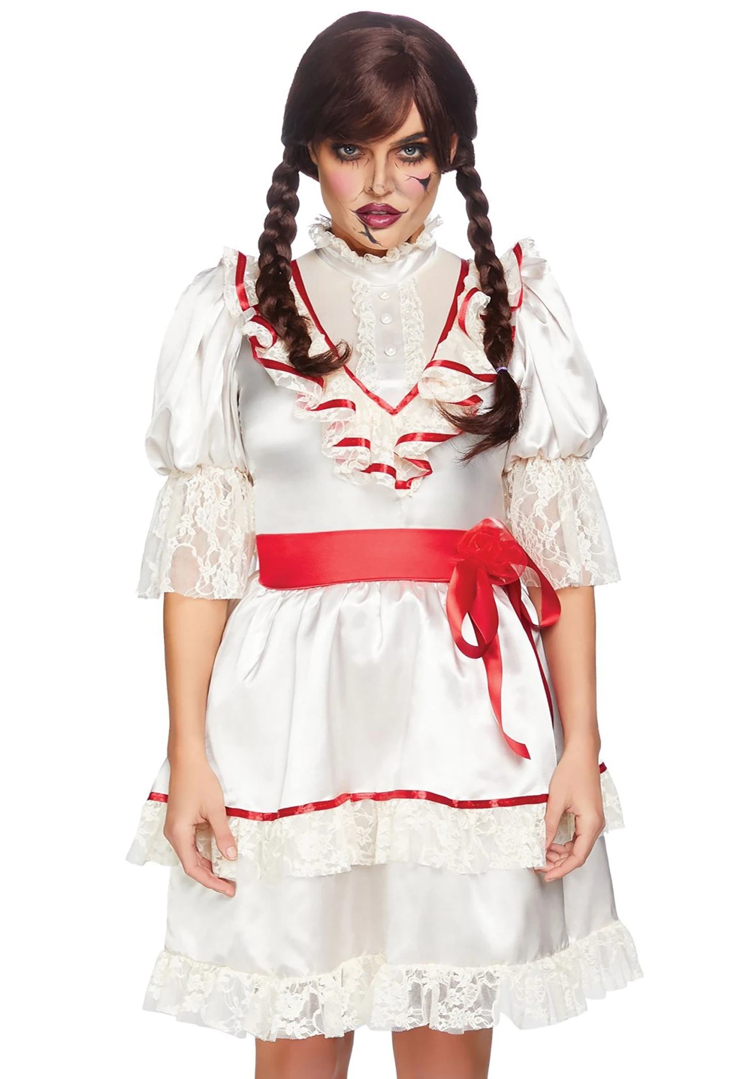 LEG AVENUE Haunted Doll Dress Costume For Women 3 LEG AVENUE Haunted Doll Dress Costume For Women - Image 3