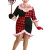 Women's Plus Size Haute Harlequin Costume Dress